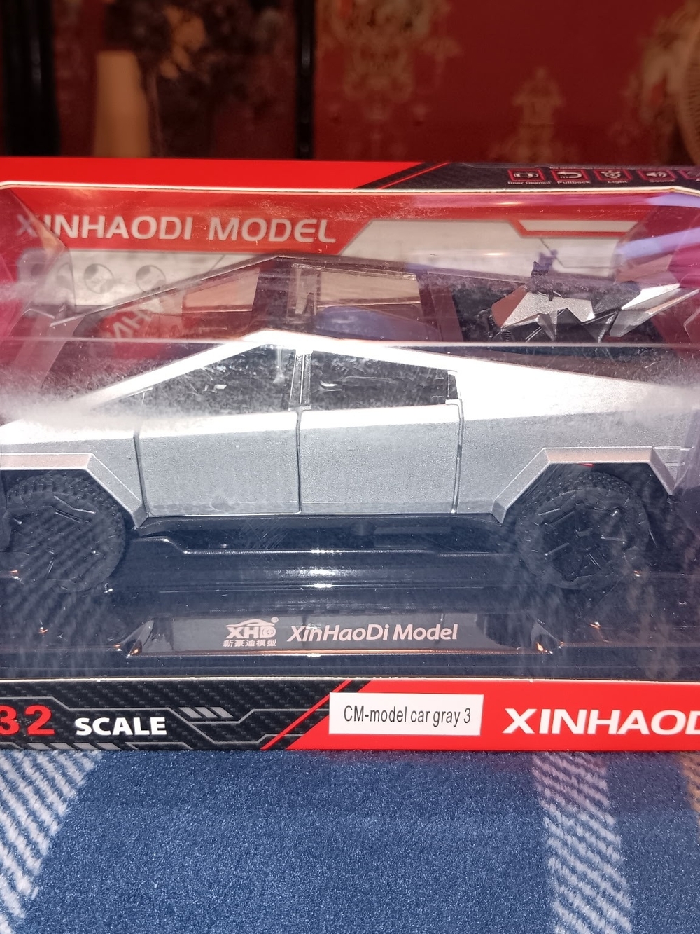Kids Tesla Truck Toy - Gray (Price Is Firm)